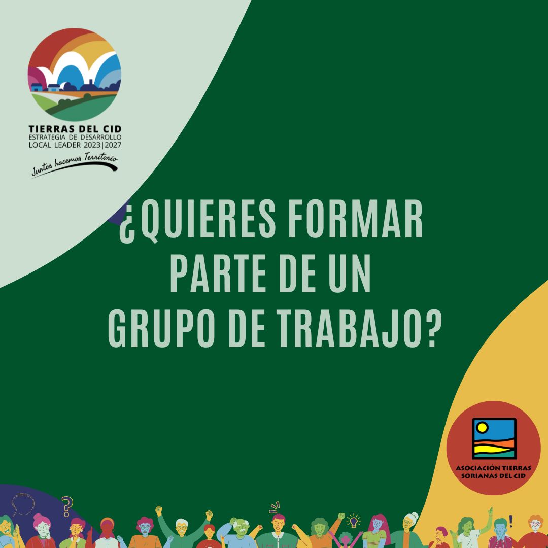¿Quieres formar parte de un grupo de trabajo?